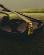 "Christian Dior" 80's Oversized square sunglasses