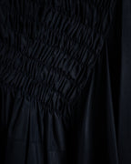 "COMME des GARÇONS" 90SS triacetate smocked asymmetric skirt