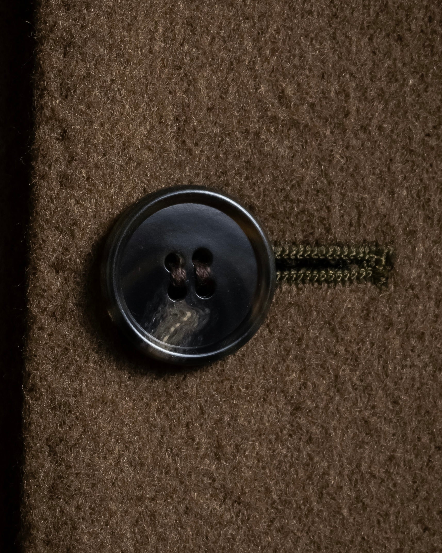 "CHRISTIAN DIOR MONSIEUR" 80's-90's Classic tailored wool melton chester coat