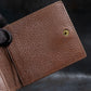 "BOTTEGA VENETA" Braided design leather bifold wallet