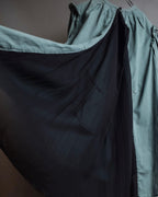 "UNDERCOVER" Raw edge frill design military-like shirt tunic