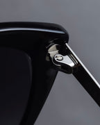 "Christian Dior" Metal frame layered cat-eye sunglasses