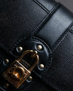 "Salvatore Ferragamo" Key-shaped Gancini motif design leather bag