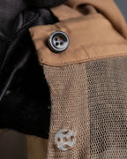 "N21 NUMEROVENTUNO" Switching design concealed shirt