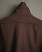 -MOOD Vintage Collections-
70’s-80’s Long point collar dress shirt