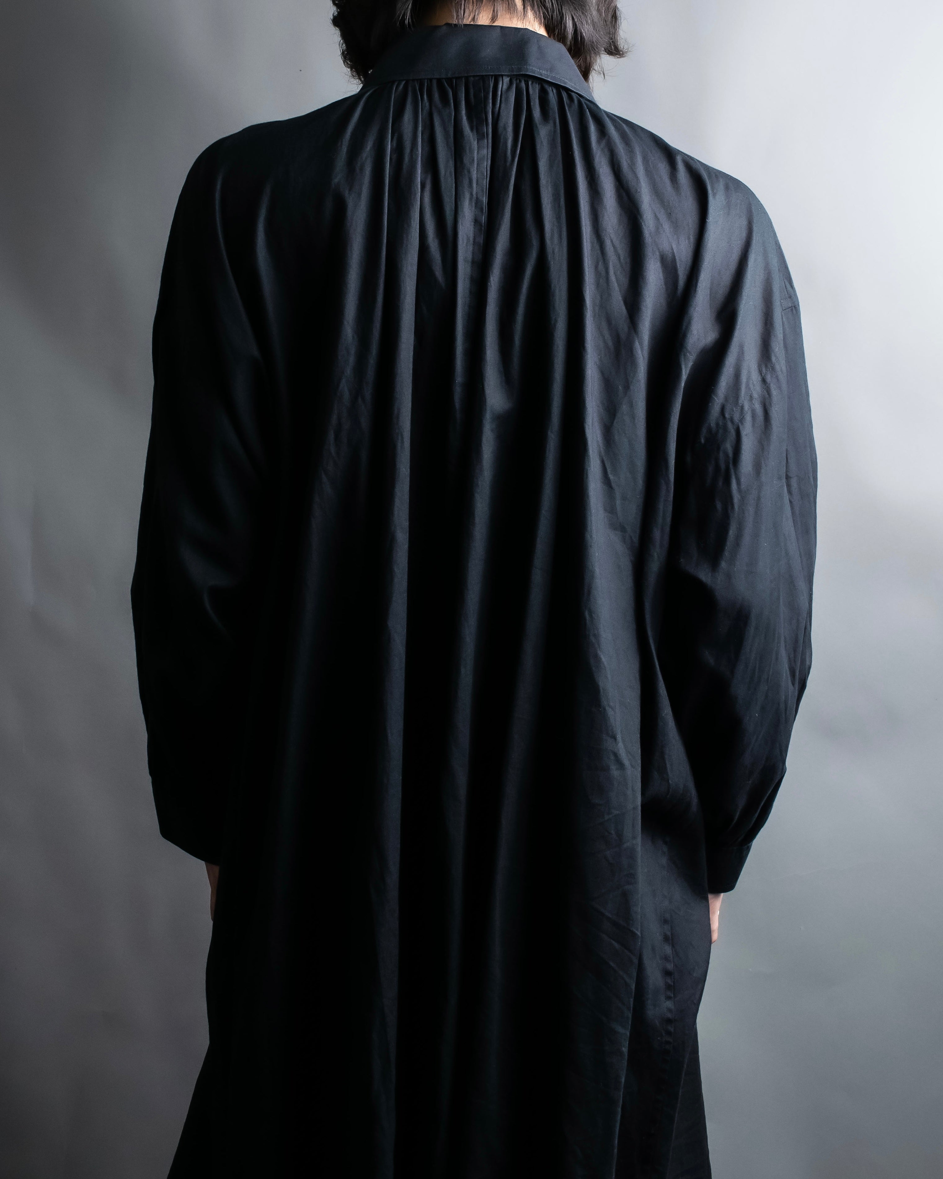 "YVES SAINT LAURENT" Black mode style shirt coat