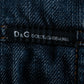 "Dolce & Gabbana" Cutting stitch detail denim jacket