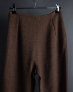 "FENDI" Velvet switching design herringbone set up