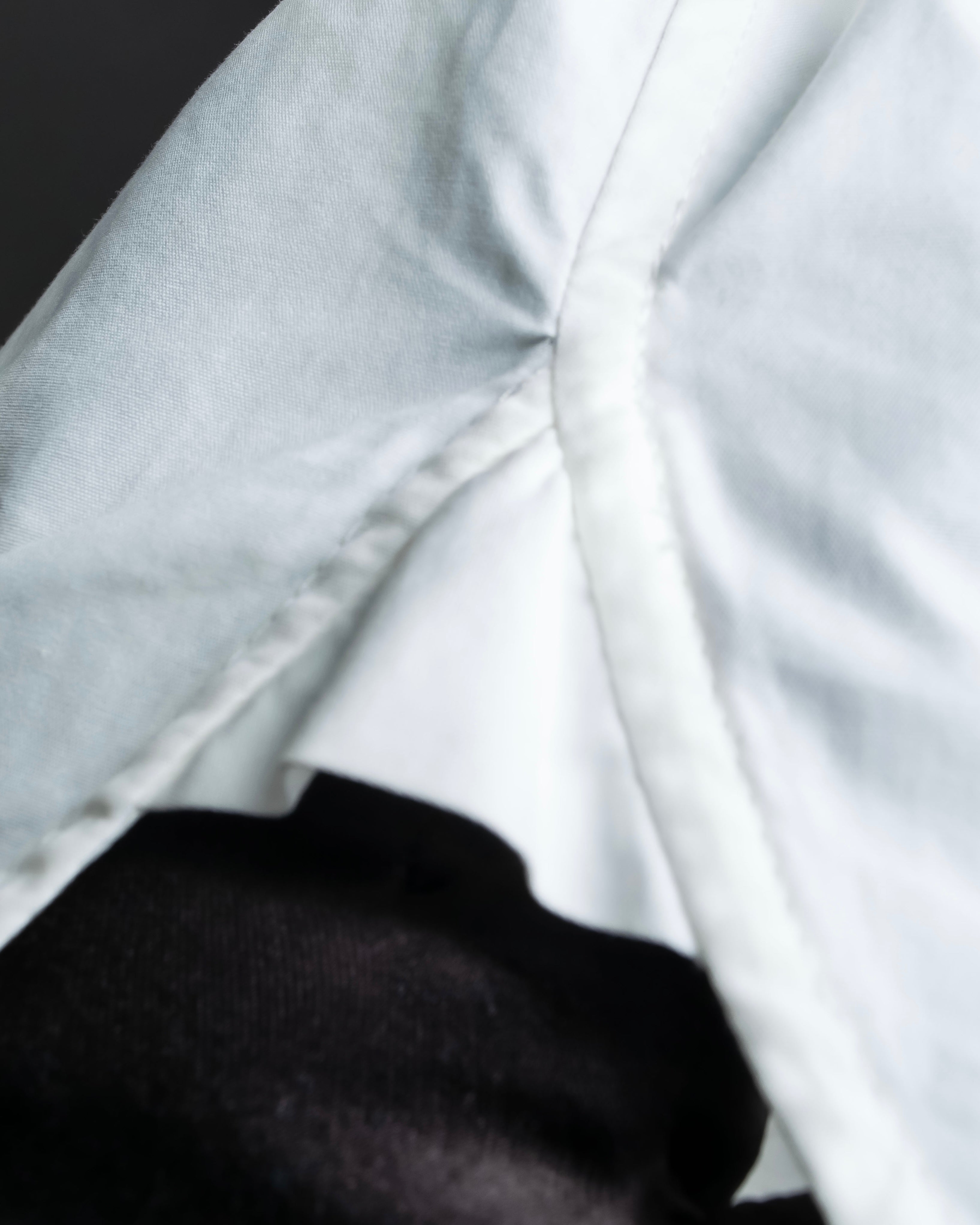 "CELINE" Combination color dress shirt