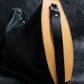 "MASAKI MATSUSHIMA" Outer zipper design leather shoulder bag