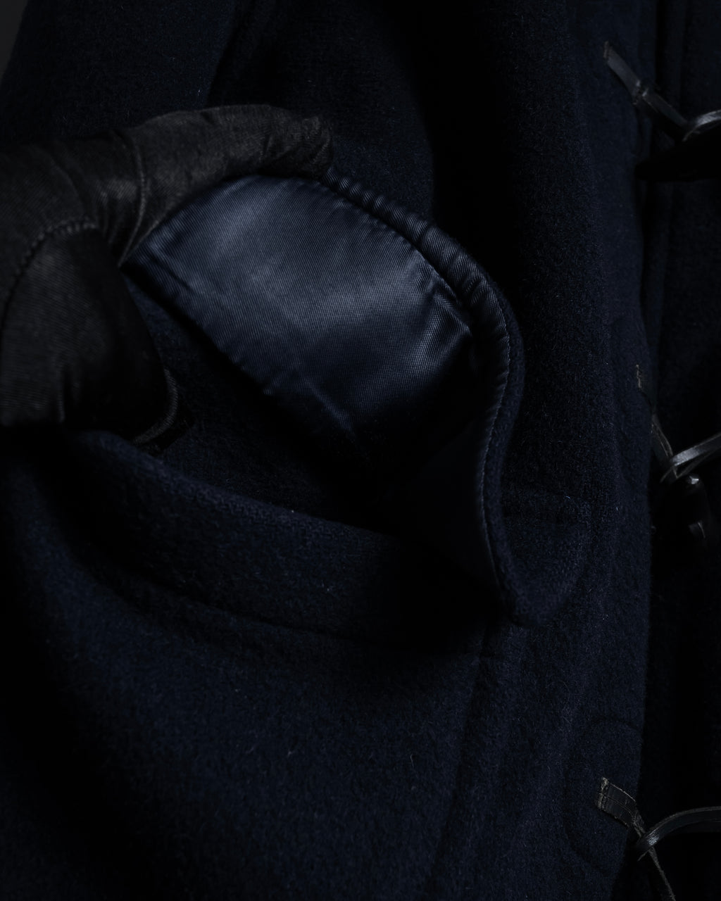 "BURBERRYS" 80-90's Classically tailored duffle coat