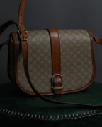 "CELINE Macadam pattern combination shoulder bag