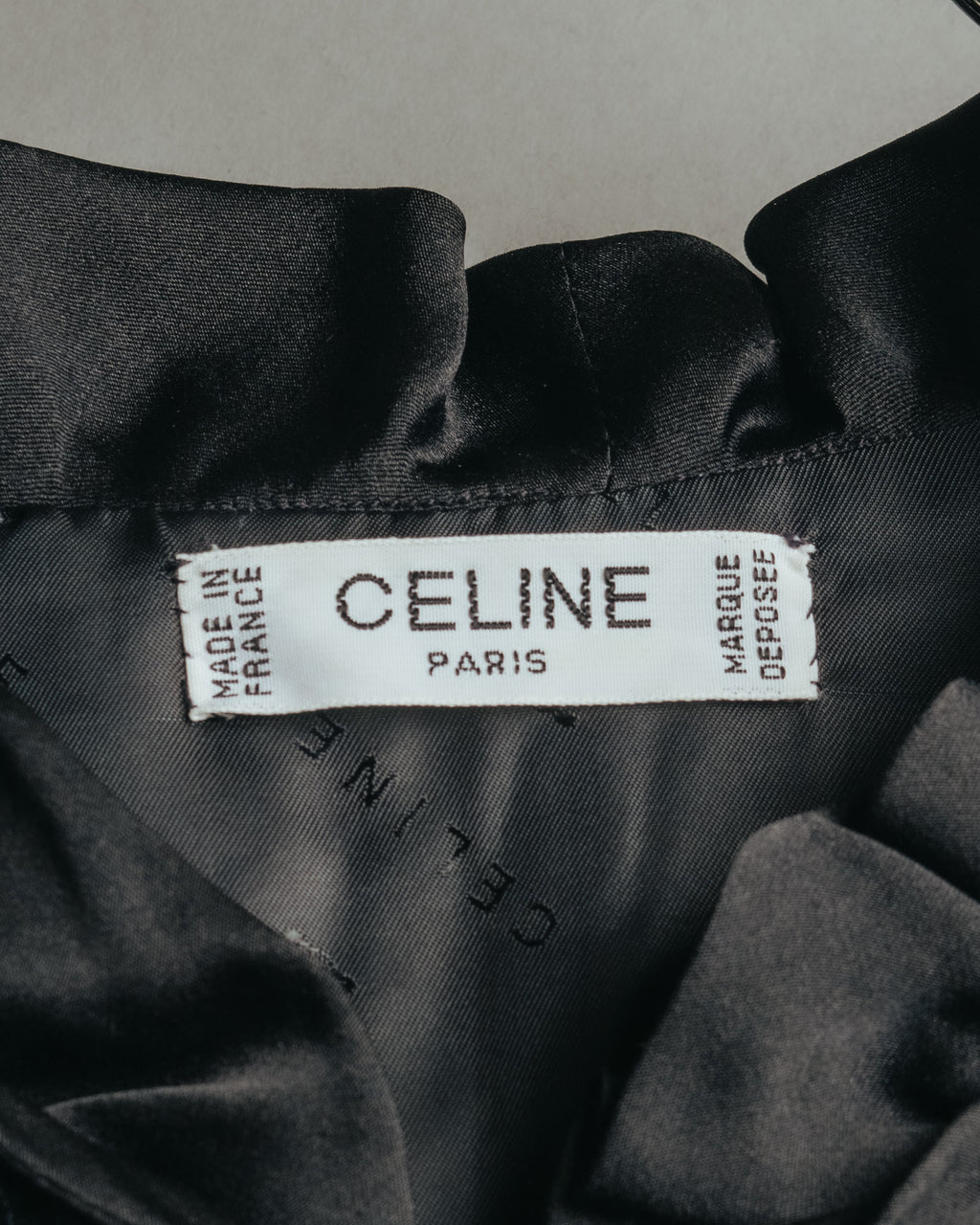 -SPECIAL- “CELINE” 80’s-90’s velvet frilled chain setup
