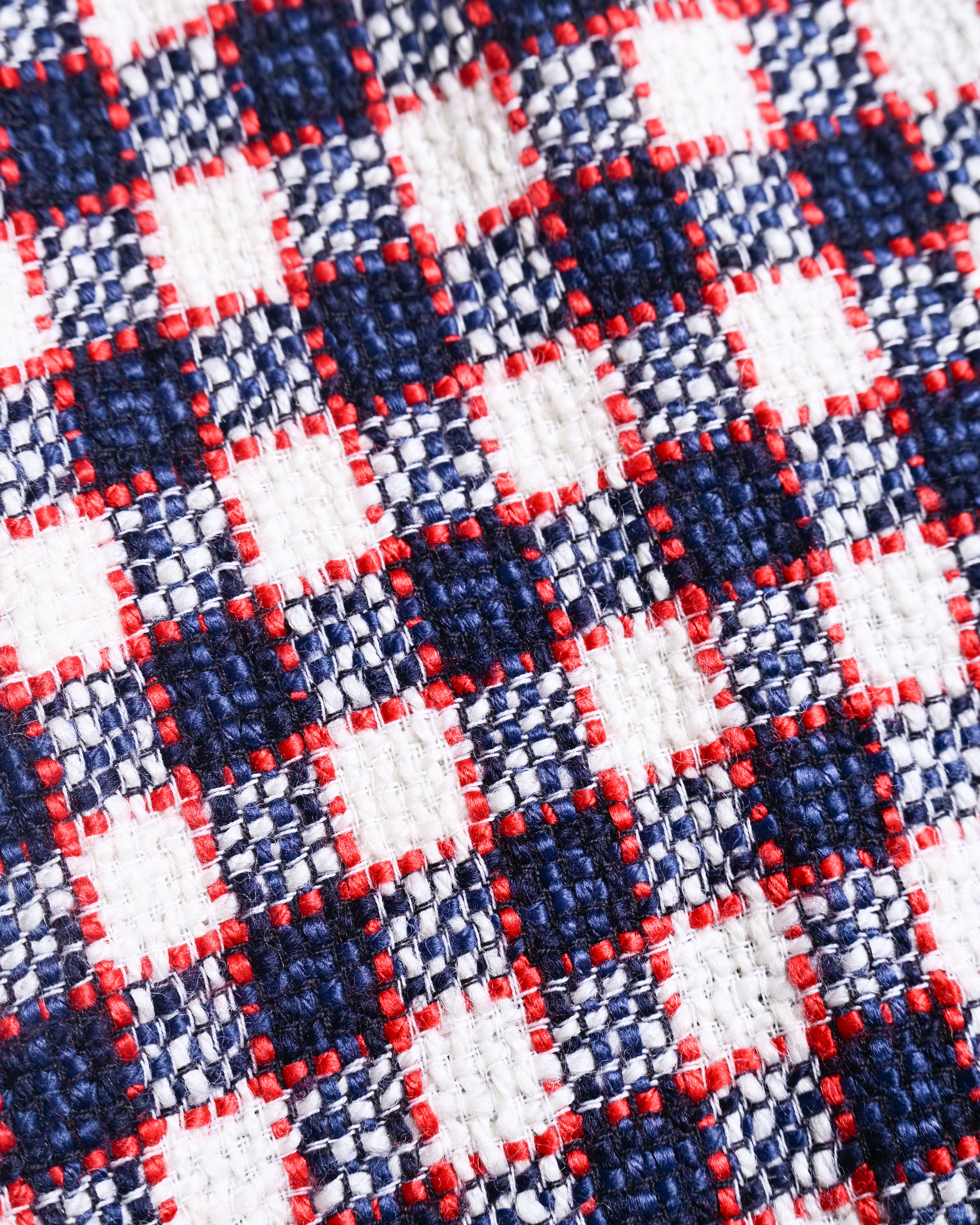 GUCCI by Alessandro Michele / Checkered Pattern Tweed Culotte Pants