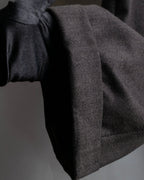 "Vintage wide tapered double-finished slacks"