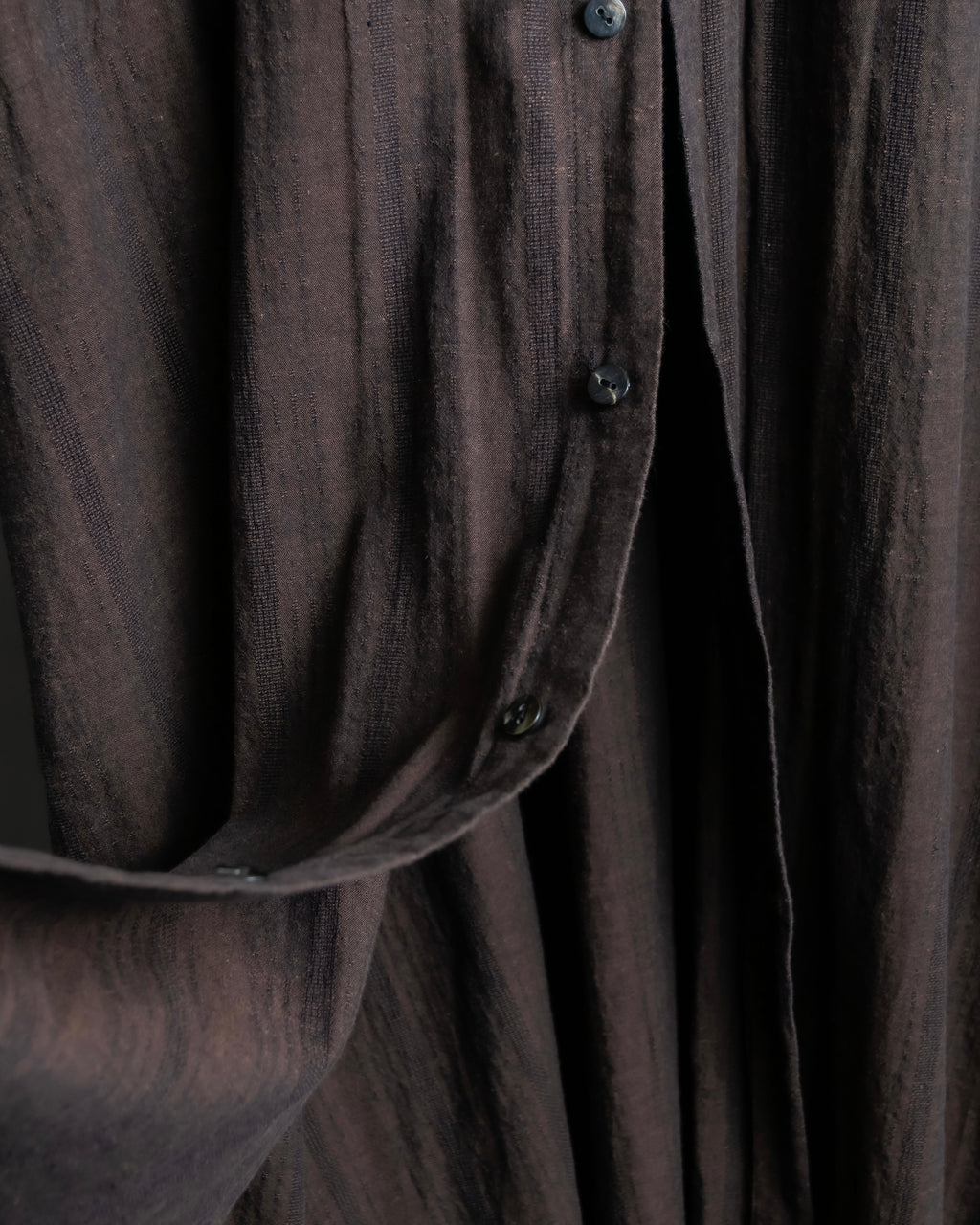 "pas de calais" compact collar long dress