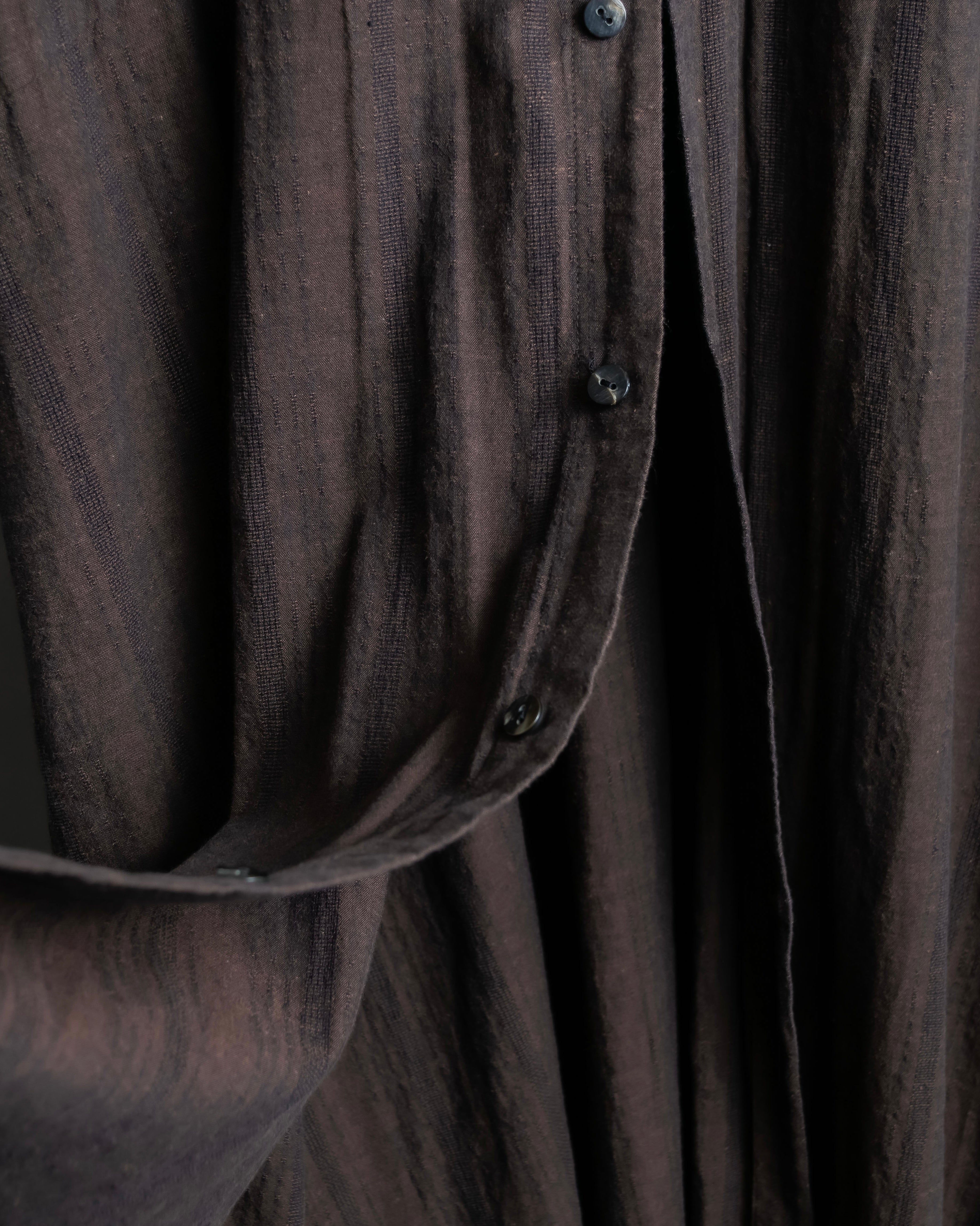 "pas de calais" compact collar long dress