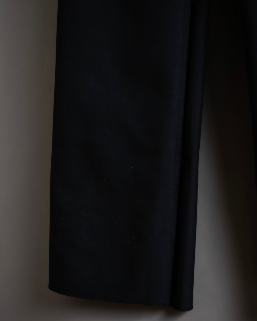 "US navy inspired lace back wide sailor pants"