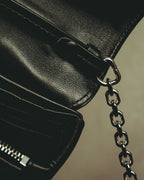 –SPECIAL– "Maison Margiela" 2020's Quilted leather chain shoulder bag