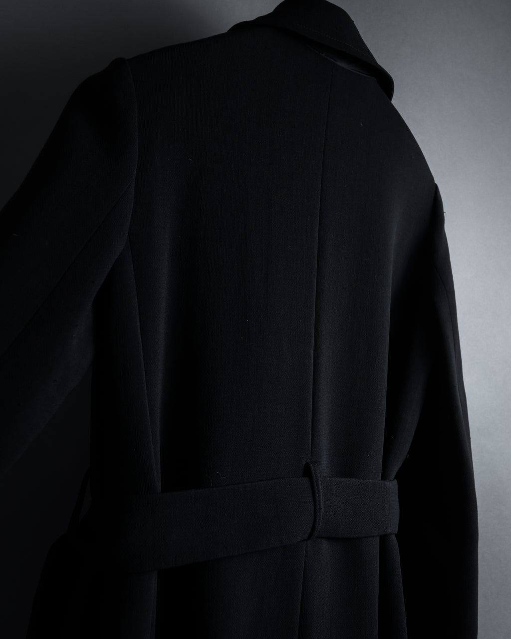 "Max Mara" Reversible belted collar coat