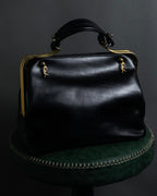 "Roberta Di Camerino" Logo motif charm design modern doctor bag