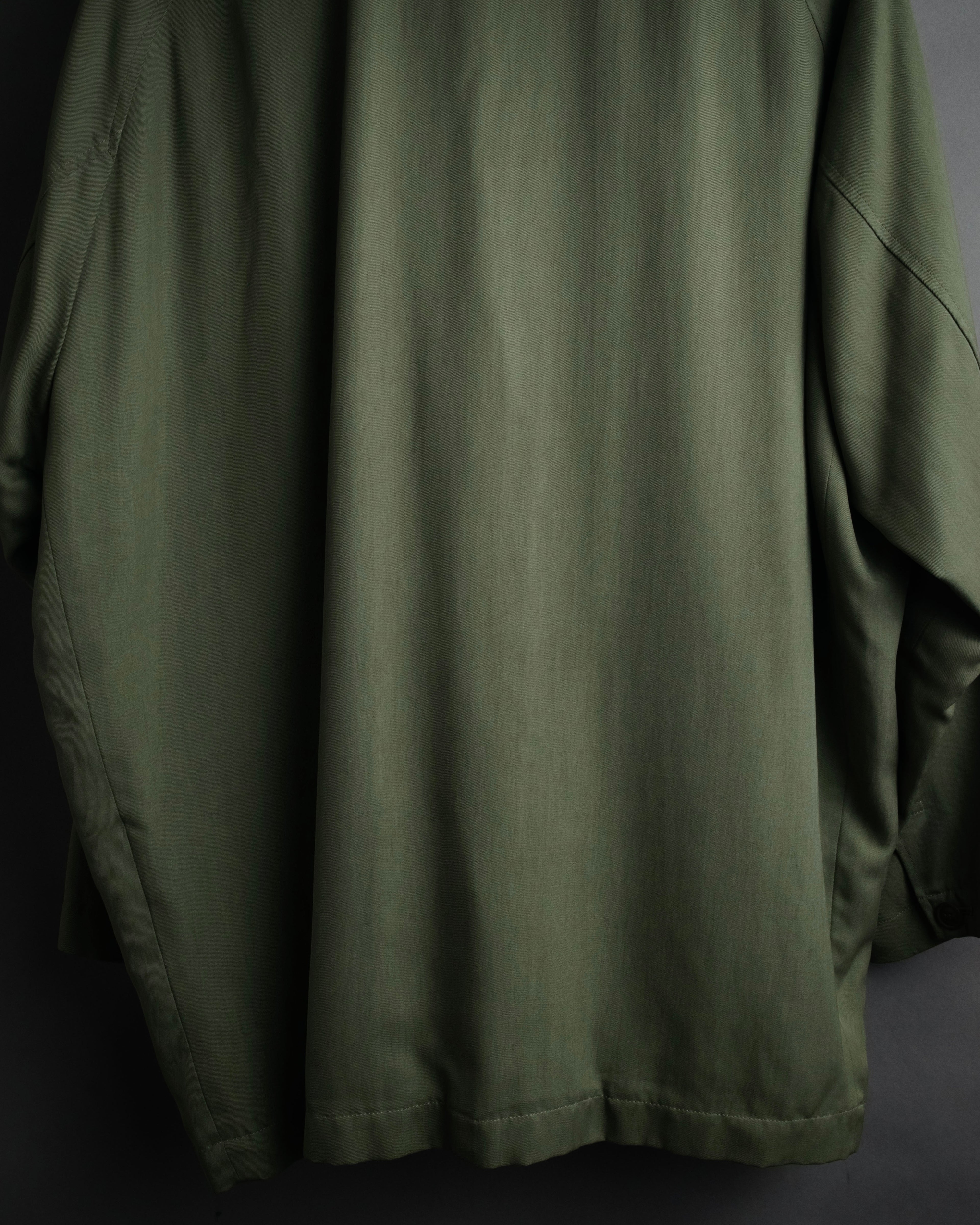 “Christian Dior” 90’s Silk drape sports jacket