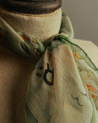 “HERMÈS” 90’s-10’s Retour à la terre silk scarf