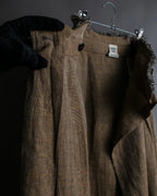 "HERMES" Gaultier period fringe design wrap skirt