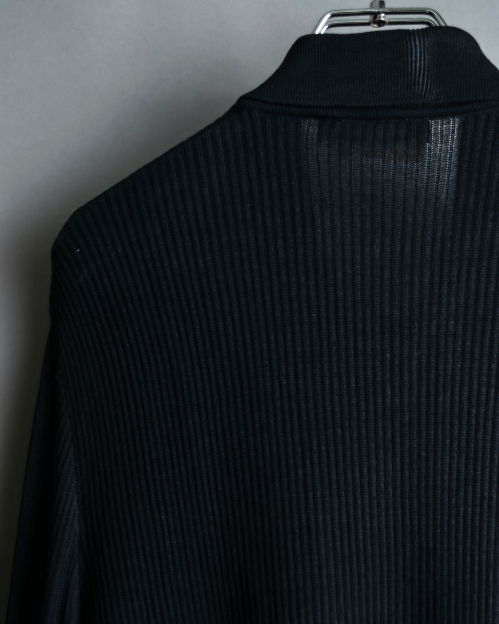 "Salvatore Ferragamo"Cotton x rayon summer knit shirt