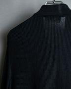 "Salvatore Ferragamo"Cotton x rayon summer knit shirt