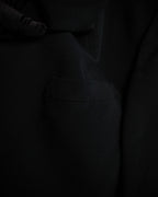 "GUCCI" Three-dimensional lapel design draped tailored jacket