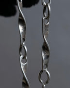 "GEORG JENSEN" Twisted design silver 925 bracelet