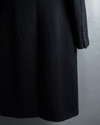 "GIANFRANCO FERRE" Multiple button sequences shaped long coat