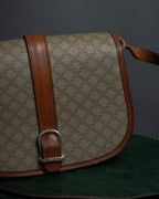 "CELINE Macadam pattern combination shoulder bag