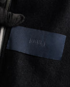 "Juun.J" Zip-up blouson docking design jacket