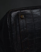 -SPECIAL- "Pierre Cardin"
90’s real crocodile leather top handle bag