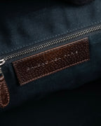 "BALENCIAGA" Circle lock design leather doctor bag