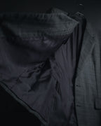 "YVES SAINT LAURENT" 80’s-90’s glen check tailored suit set