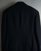 "HERMES" 90’s cashmere blend heritage vip limited tailored jacket