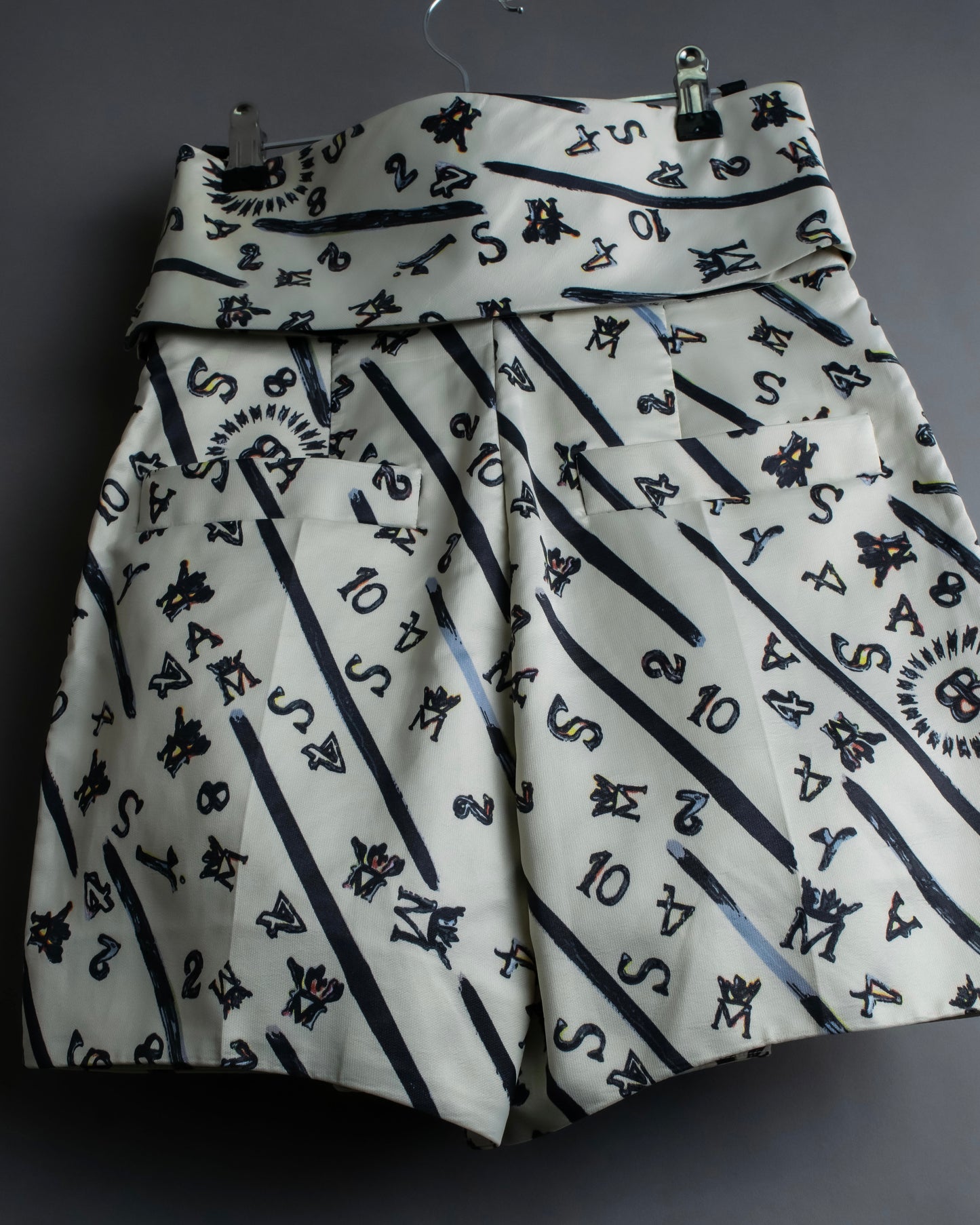 “BALENCIAGA” Nunber pattern designed shorts