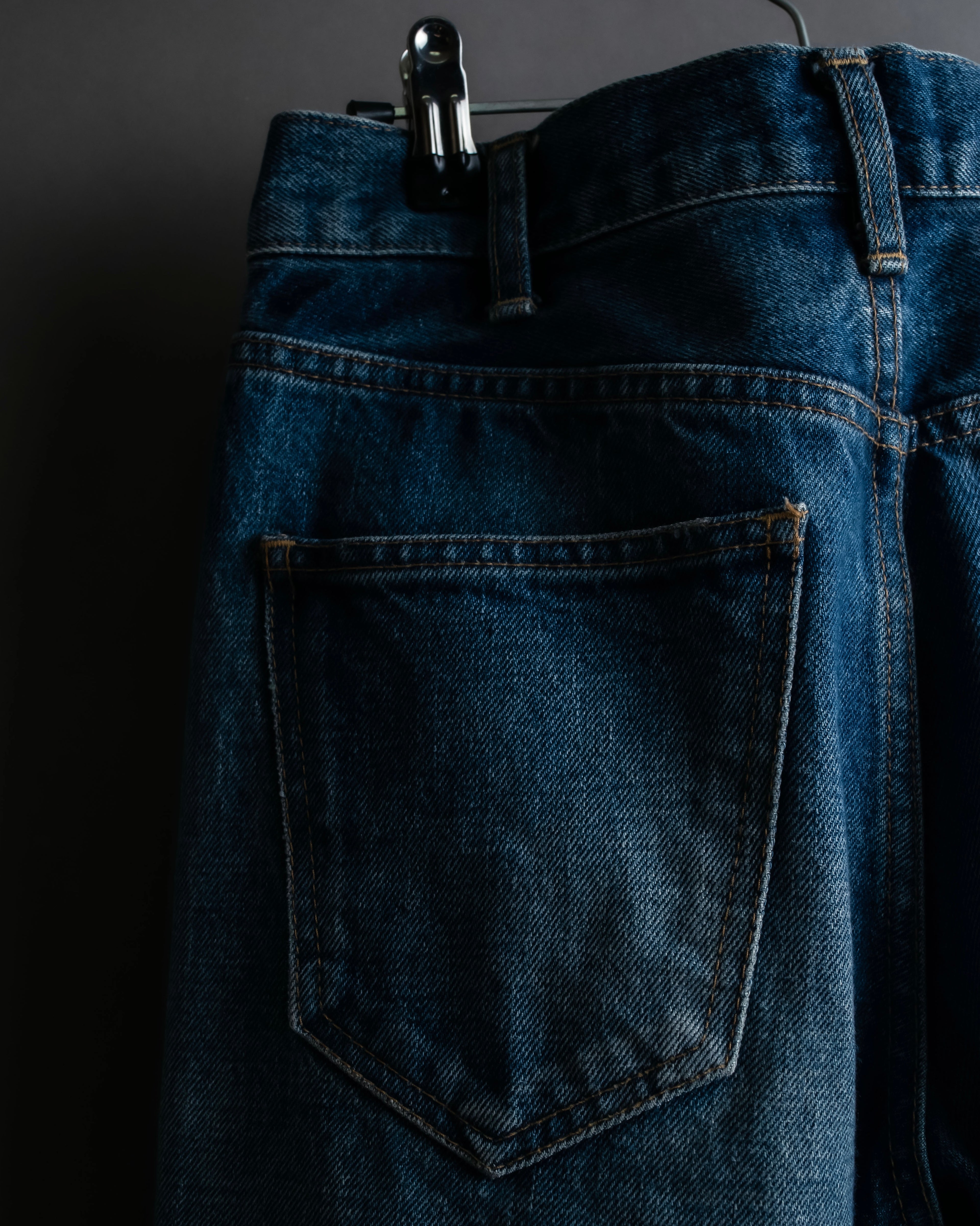 "CELINE" Stonewash design straight denim