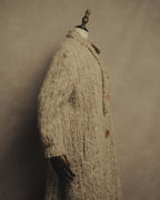 “Vintage” 80’s Shaggy textured long knit coat