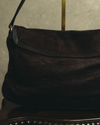 "Salvatore Ferragamo" 00's-10's Gancini leather shoulder bag