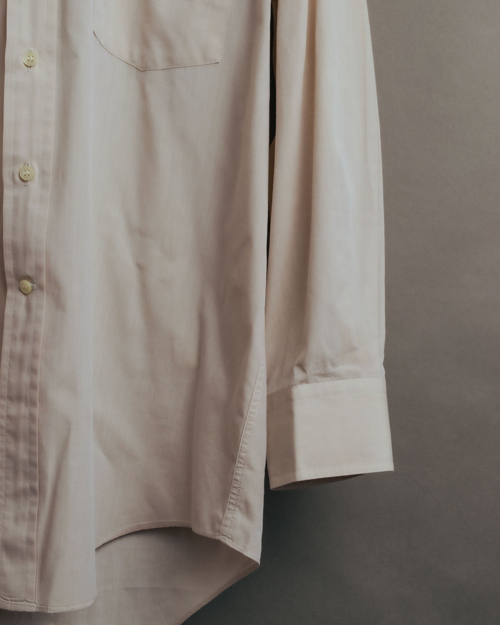 “BALENCIAGA” 90’s-00’s Relaxed pale dress shirt