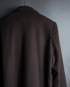 "Vintage 100% pure cashmere long chester coat"