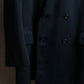 Vintage peak lapel double breasted tailored jacket