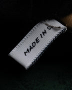 "LOEWE" Logo engraved combination leather gloves