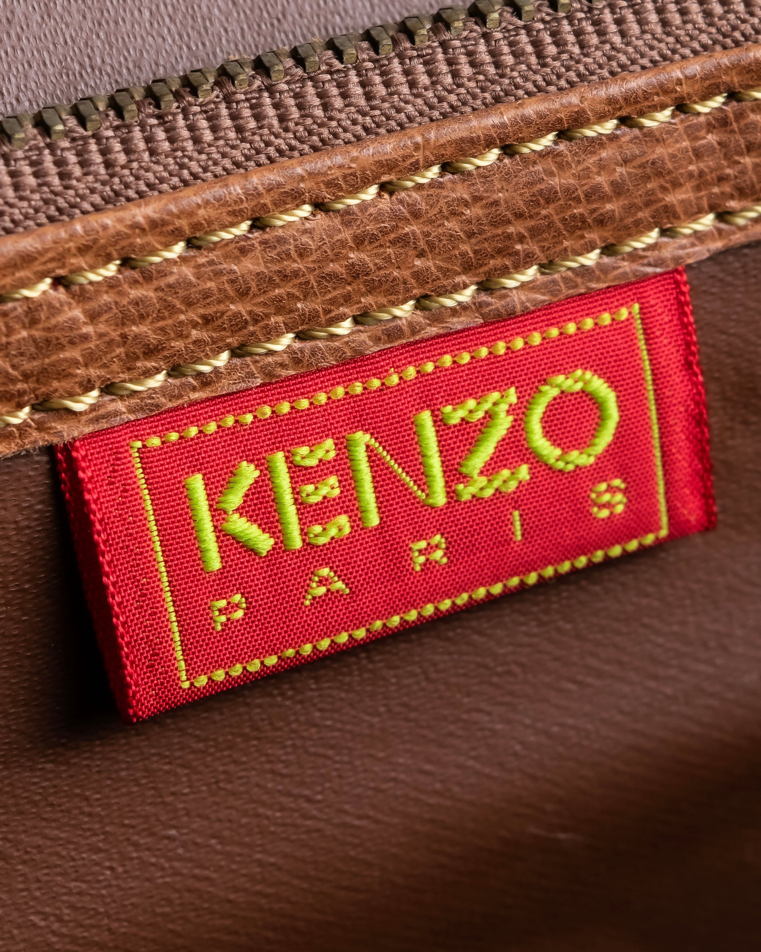 "KENZO" Vintage western style handbag