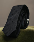 –SPECIAL– “Saint Laurent“ 2010’s-20’s Tonal dot narrow tie