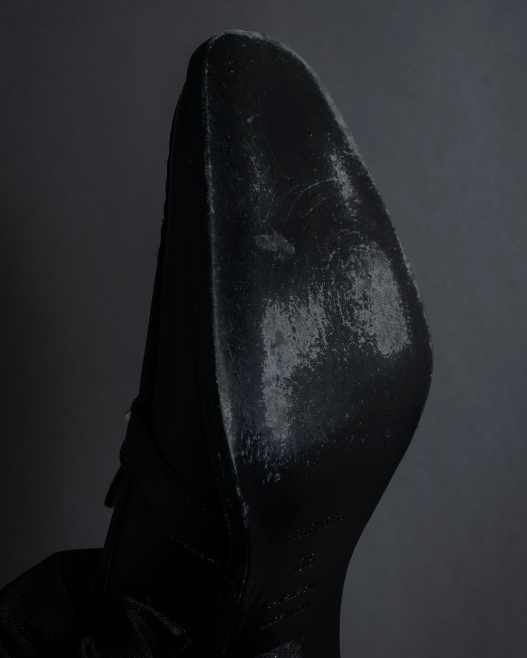 -MOOD Christmas Collection-
"HERMES" 90's-00's Gold buckle design heeled loafers